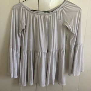 Urban Outfitters White Off the Shoulder Top